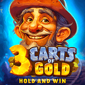 3 Carts of Gold Slot Game Image at crazywin.ph